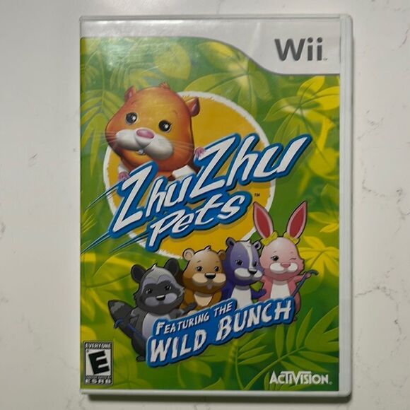 Wii ZhuZhu pets video game.  Activision.  E for Everyone. - Picture 1 of 4